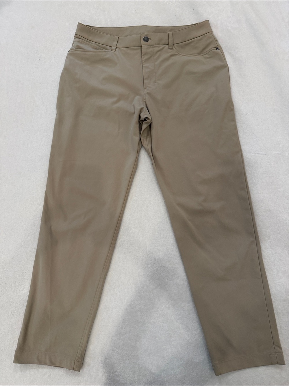 Lululemon Men’s Casual Straight-Leg Pants in Taupe
